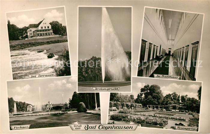 Bad Oeynhausen Siel-Terrassen Jordansprudel Rosengarten