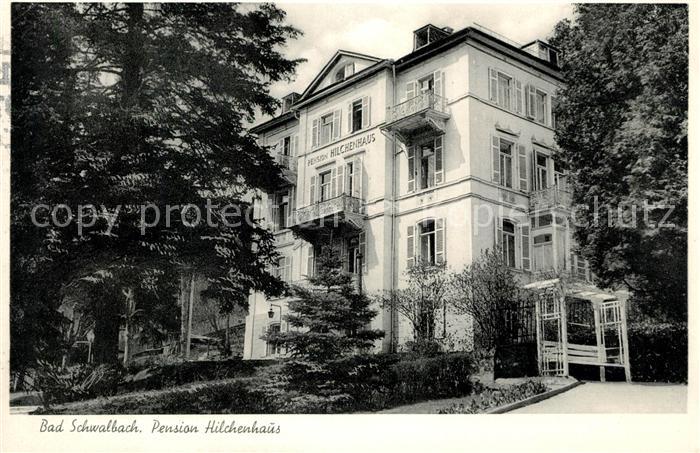 Bad Schwalbach Pension Hilchenhaus
