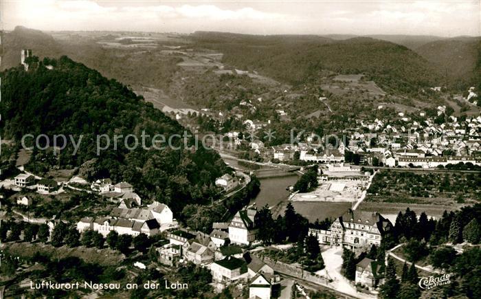 Nassau Lahn Fliegeraufnahme