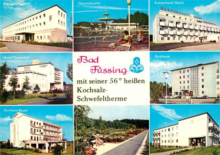 Bad Fuessing Parkhotel Haus Regina Kurheim Bauer