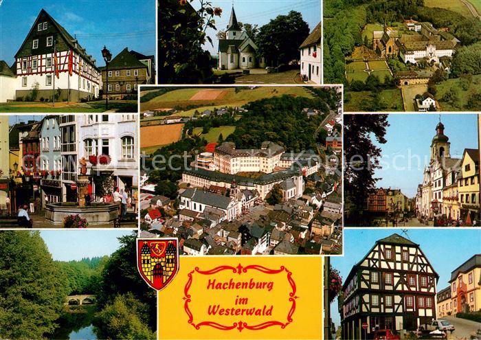 Hachenburg Westerwald Fliegeraufnahme