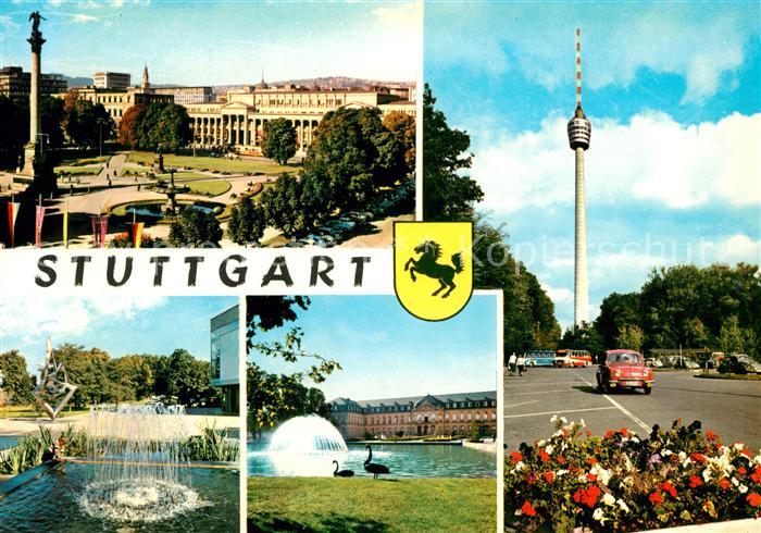STUTTGART  CITY Fernsehturm Schloss