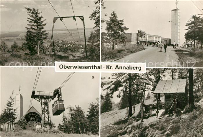 Oberwiesenthal Erzgebirge Fichtelberghaus Luftseilbahn Eckbauerhuette