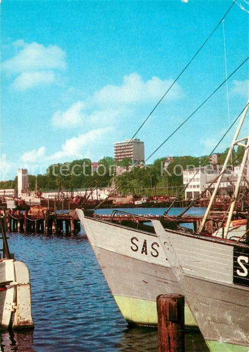 Sassnitz Ostseebad Ruegen Fischereihafen