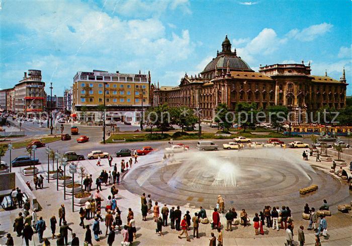 Muenchen Karlsplatz Justizpalast
