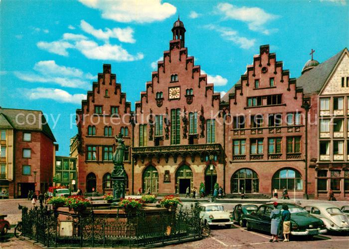 Frankfurt Main Roemer Gerechtigkeitsbrunnen