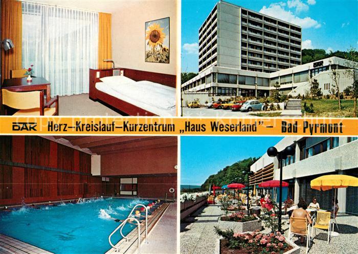 Bad Pyrmont Herz-Kreislauf-Kurzentrum Haus Weserland