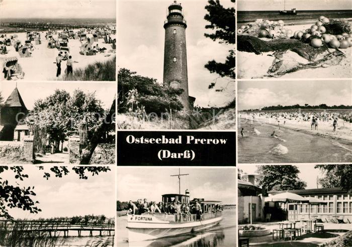 Prerow Ostseebad Leuchtturm Strand