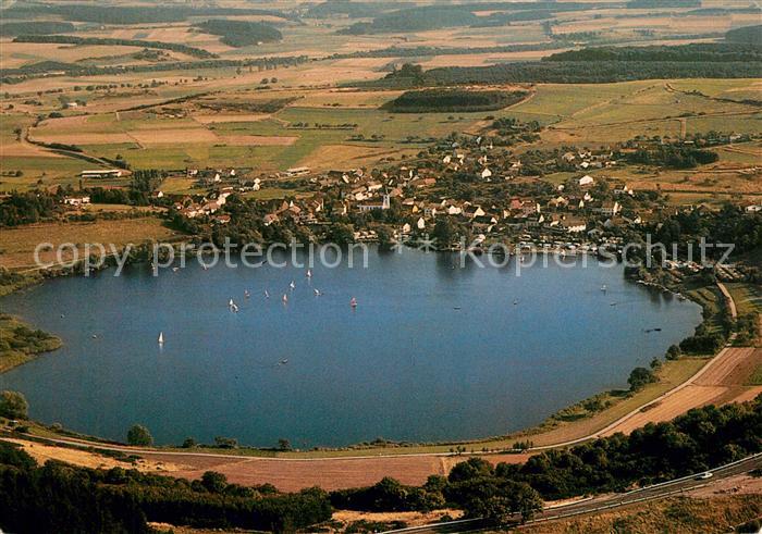 Schalkenmehren Maar Fliegeraufnahme