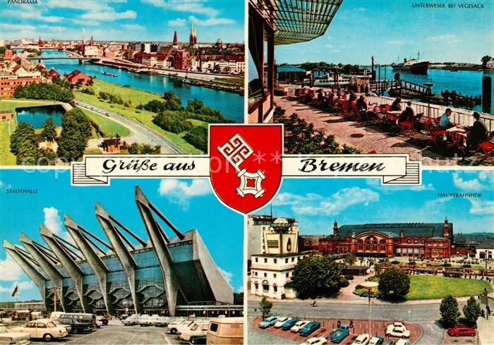 BREMEN CITY Unterweser Hauptbahnhof Stadthalle