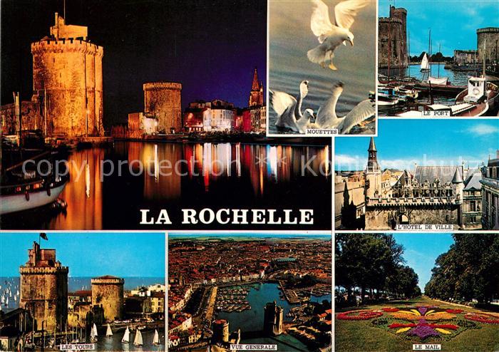 La Rochelle Charente-Maritime Les Tours Le Mail Hotel de Ville