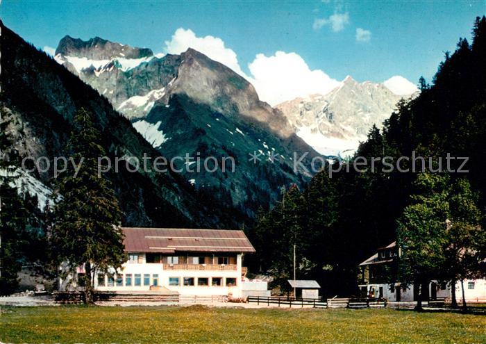 Oberstdorf Berggasthof Oytalhaus Schneck Himmelhorn Grossen Wilden