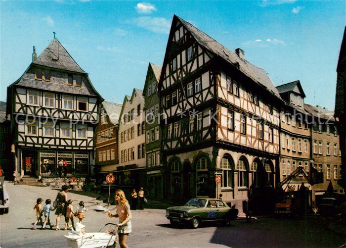WETZLAR Lahn Hessen Eisenmarkt Wertherhaus Alte Muenz