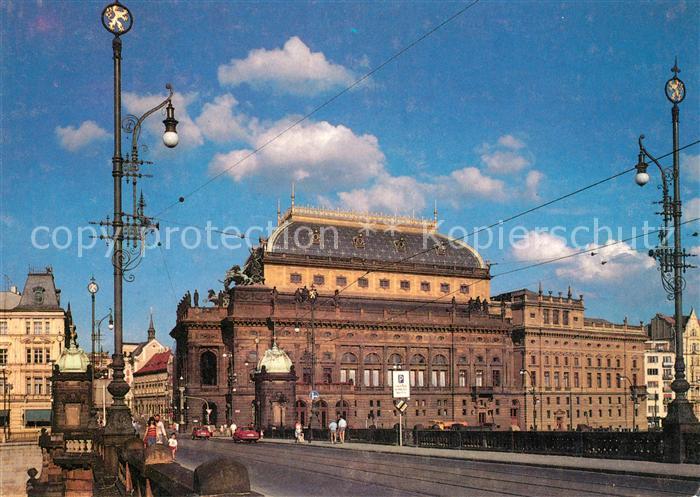 Praha Prahy Prague Narodni divadlo