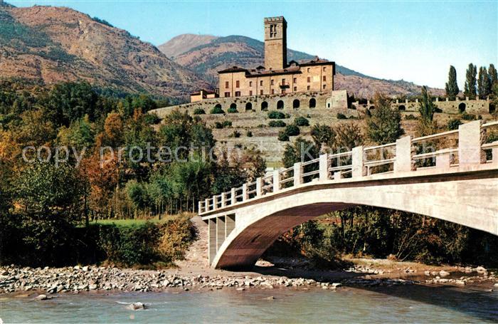 Aosta Schloss Bruecke