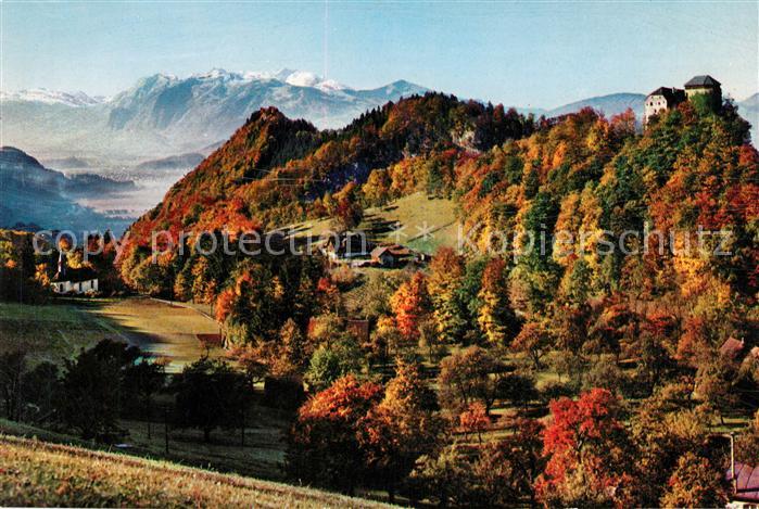 Hohenems Reute mit Schloss Glopper