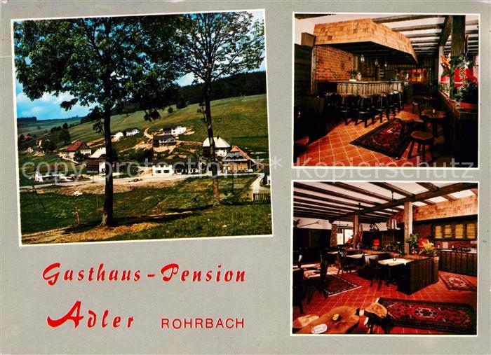 Rohrbach Furtwangen Gasthaus Pension Adler