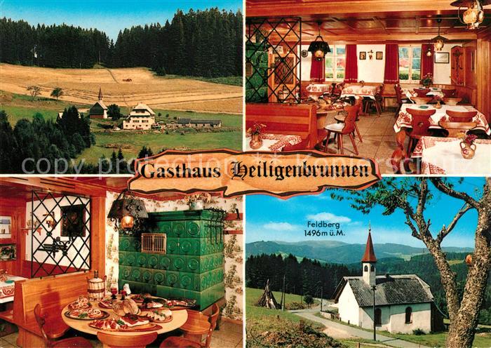 Titisee-Neustadt Gasthaus Heiligenbrunnen Feldberg