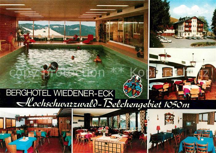 Wieden Schwarzwald Berghotel Wiedener Eck Schwimmbad