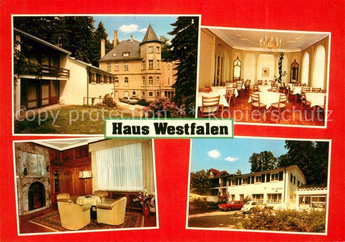 Bad Sachsa Harz Haus Westfalen Muetterkurheim