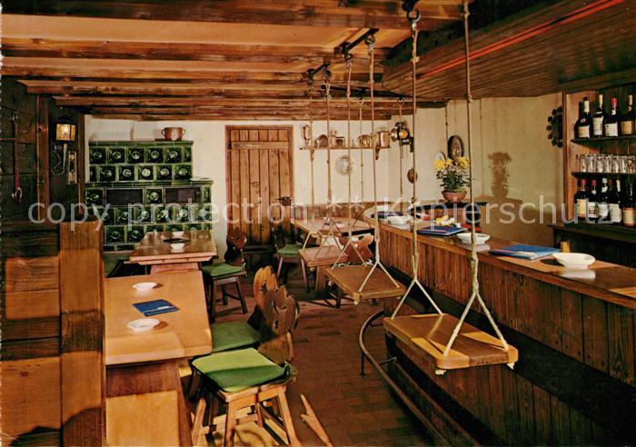 Bad Duerrheim Pferdekoppel Haenslehof Schaukeln an der Bar