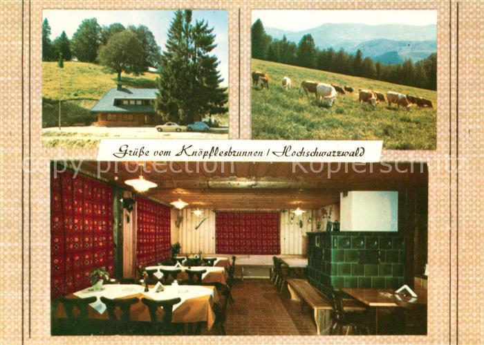 Utzenfeld Schwarzwald Gasthaus Knoepflesbrunnen