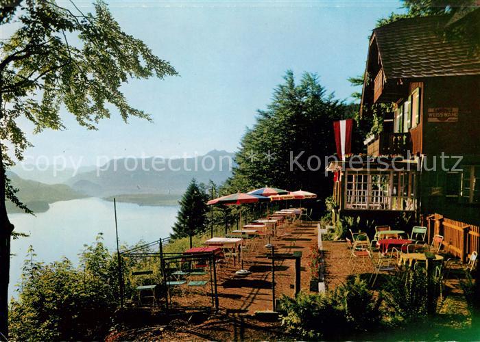 St Gilgen Wolfgangsee Alpengasthof Weisswand