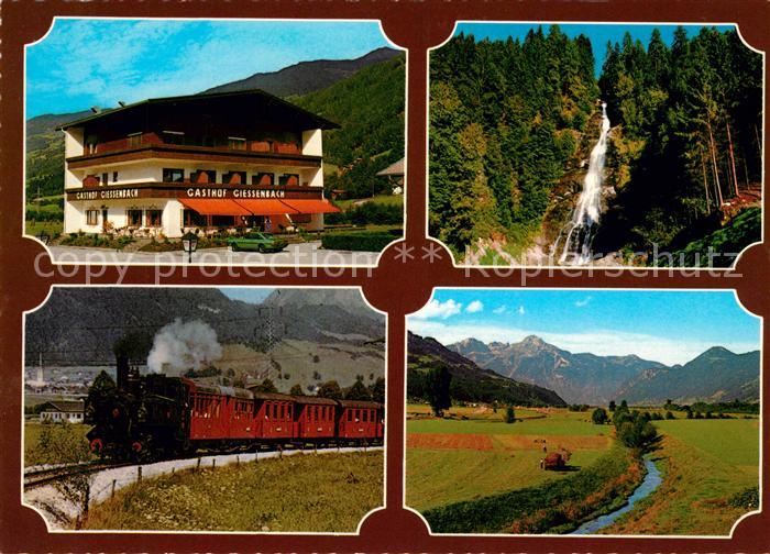 Fuegen Gasthaus Pension Giessenbach Eisenbahn Dampflok