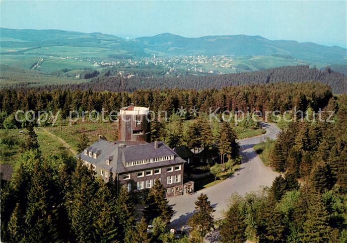 Winterberg Hochsauerland Fliegeraufnahme Restaurant Kahler Asten