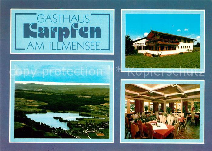 Illmensee Gasthaus Karpfen