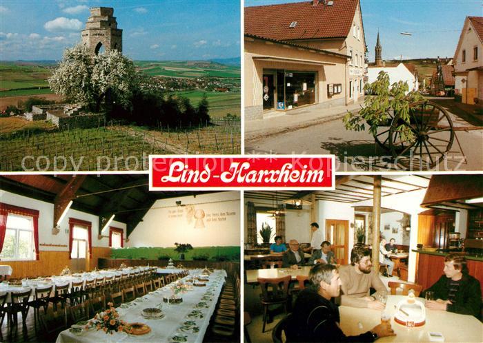 Harxheim Rheinhessen Zellertal Gasthaus und Metzgerei Lind
