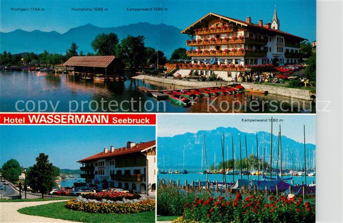 Seebruck Chiemsee Hotel Wassermann Cafe Hafen