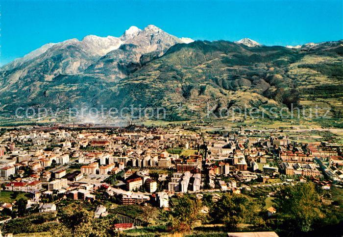 Aosta Fliegeraufnahme