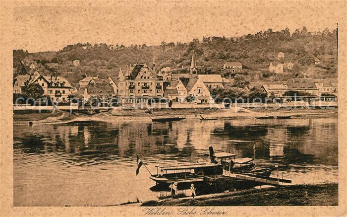 Wehlen Sachsen Elbepartie