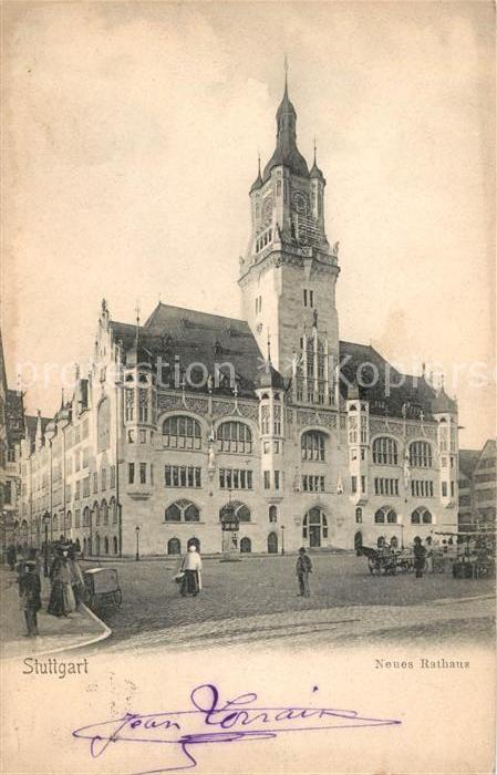STUTTGART CITY Neues Rathaus