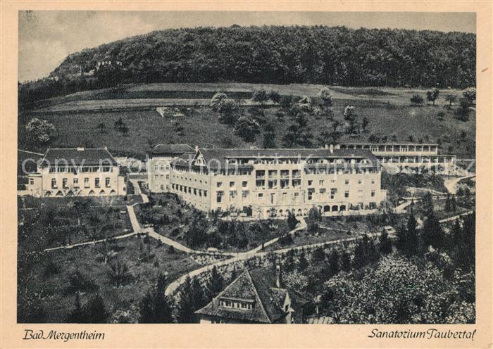 Bad Mergentheim Sanatorium Taubertal