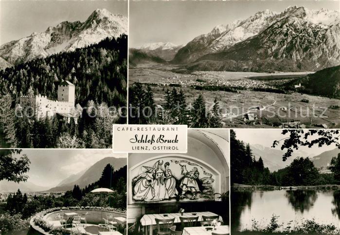 Lienz Tirol Schloss Bruck Panorama Terrasse Cafe Restaurant Seepartie