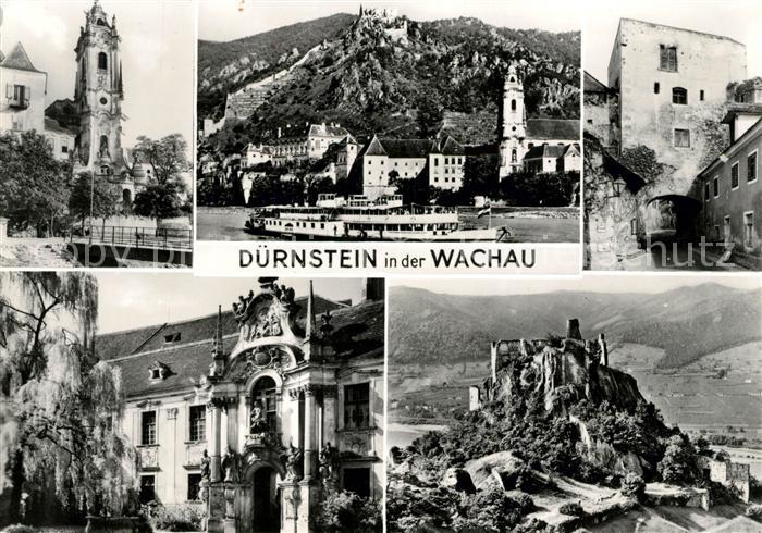 Duernstein Wachau Kirche Schloss Ruine