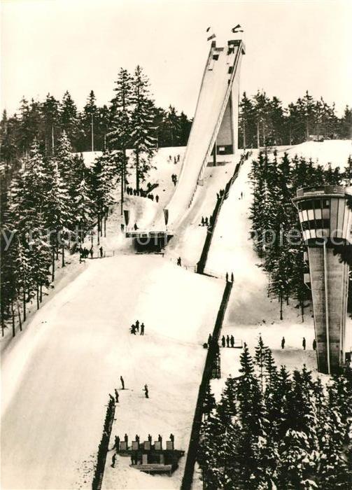 Oberhof Thueringen Schanze am Rennsteig
