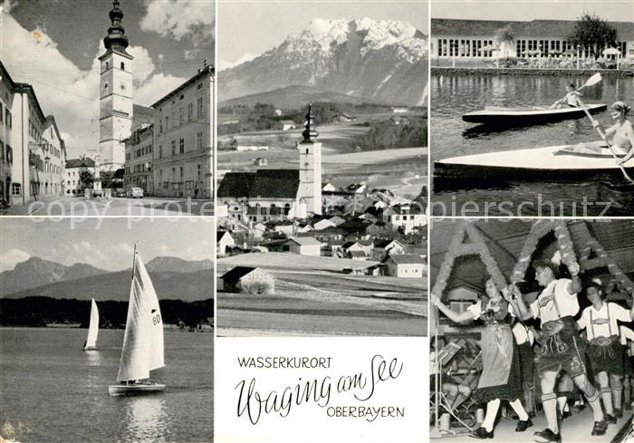 Waging See Strassenpartie Panorama Bootspartien Folklore