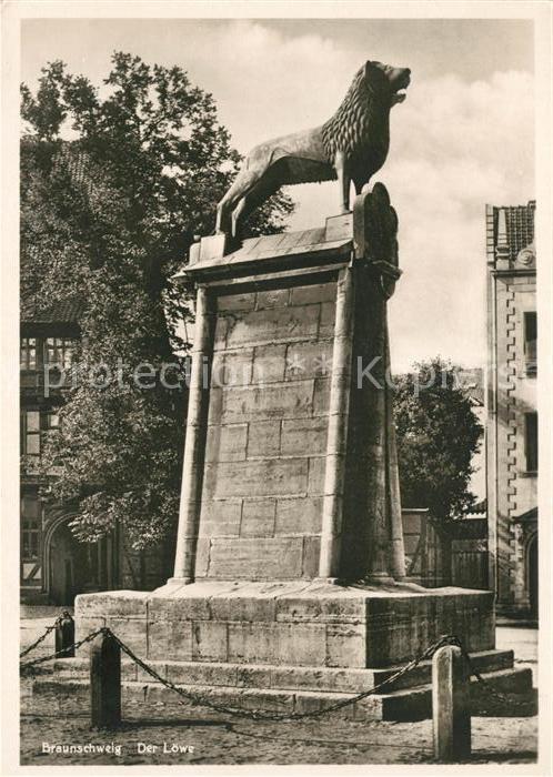 Braunschweig Loewenstatue