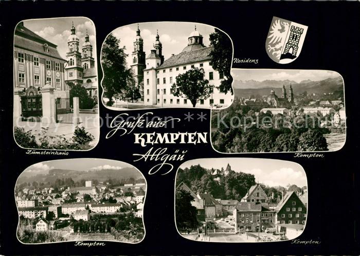 Kempten Allgaeu Zumsteinhaus Residenz Kempten Panorama