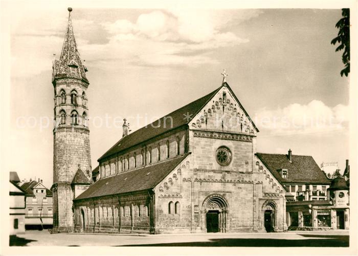 Schwaebisch Gmuend Johanneskirche von Westen