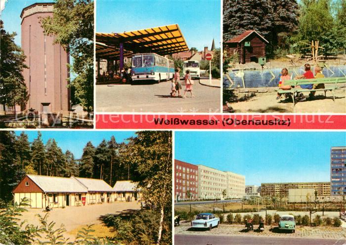 Weisswasser Oberlausitz Wasserturm Busbahnhof Tierpark Pionierlager Philipp Muel