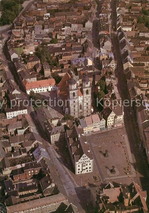 Wittenberg Lutherstadt Fliegeraufnahme
