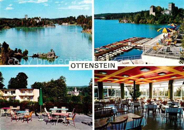 Peygarten-Ottenstein Erholungszentrum Ottenstein Seepartie Terrasse Speisesaal