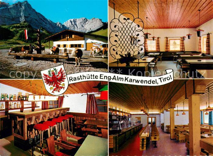 Hinterriss Tirol Rasthuette Eng Alm am Gr Ahornboden Gastraeume Bar