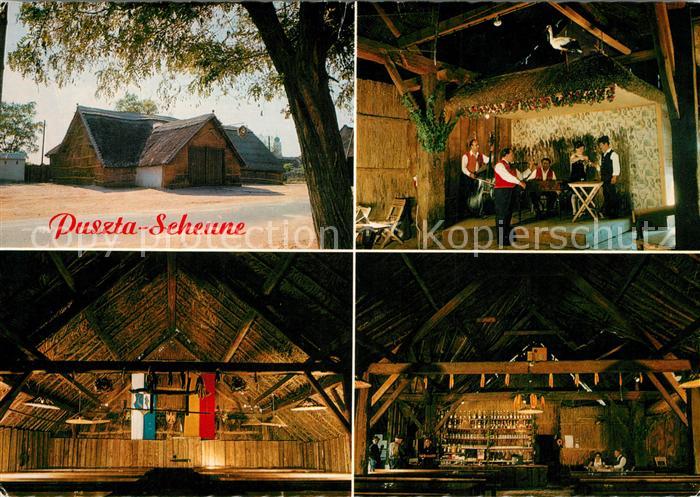 Illmitz Puszta Scheune Zigeuner Musikkapelle Inneres