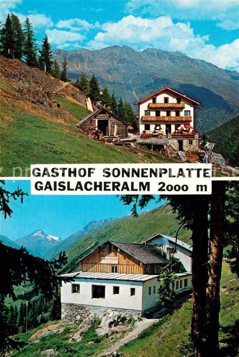 Soelden oetztal Gasthof Sonnenplatte Gaislacher Alm