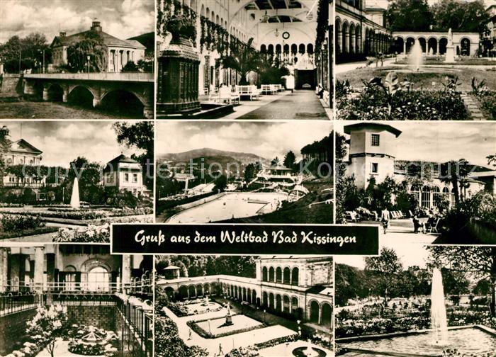 Bad Kissingen Kuranlagen Teilansichten